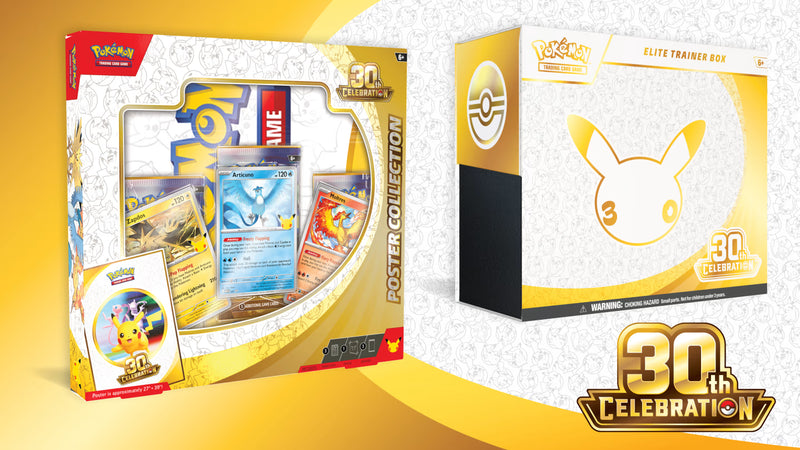 Pokémon TCG – 30th Celebration Pokémon Center Elite Trainer Box | ETB | Englisch