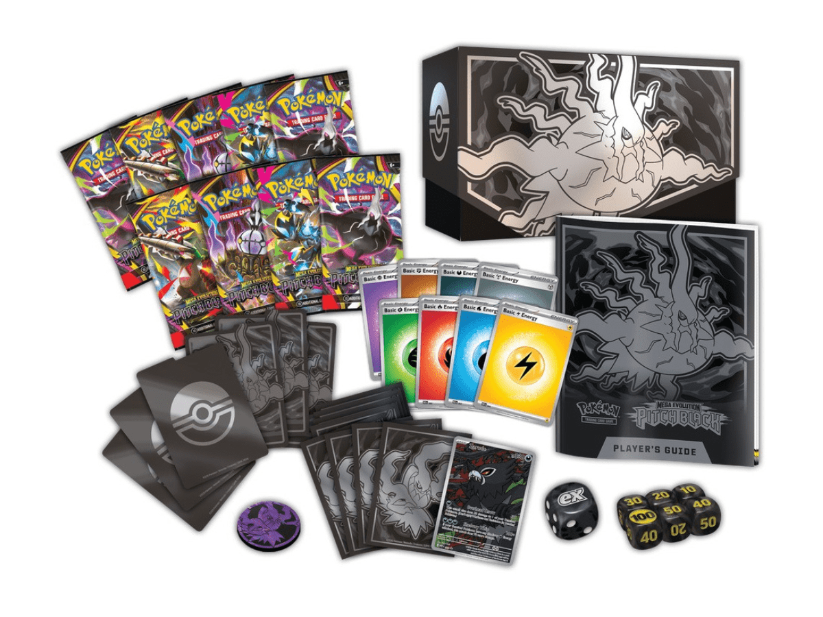 Pokémon TCG: Mega Evolution – Pitch Black Pokémon Center Elite Trainer Box (ETB)