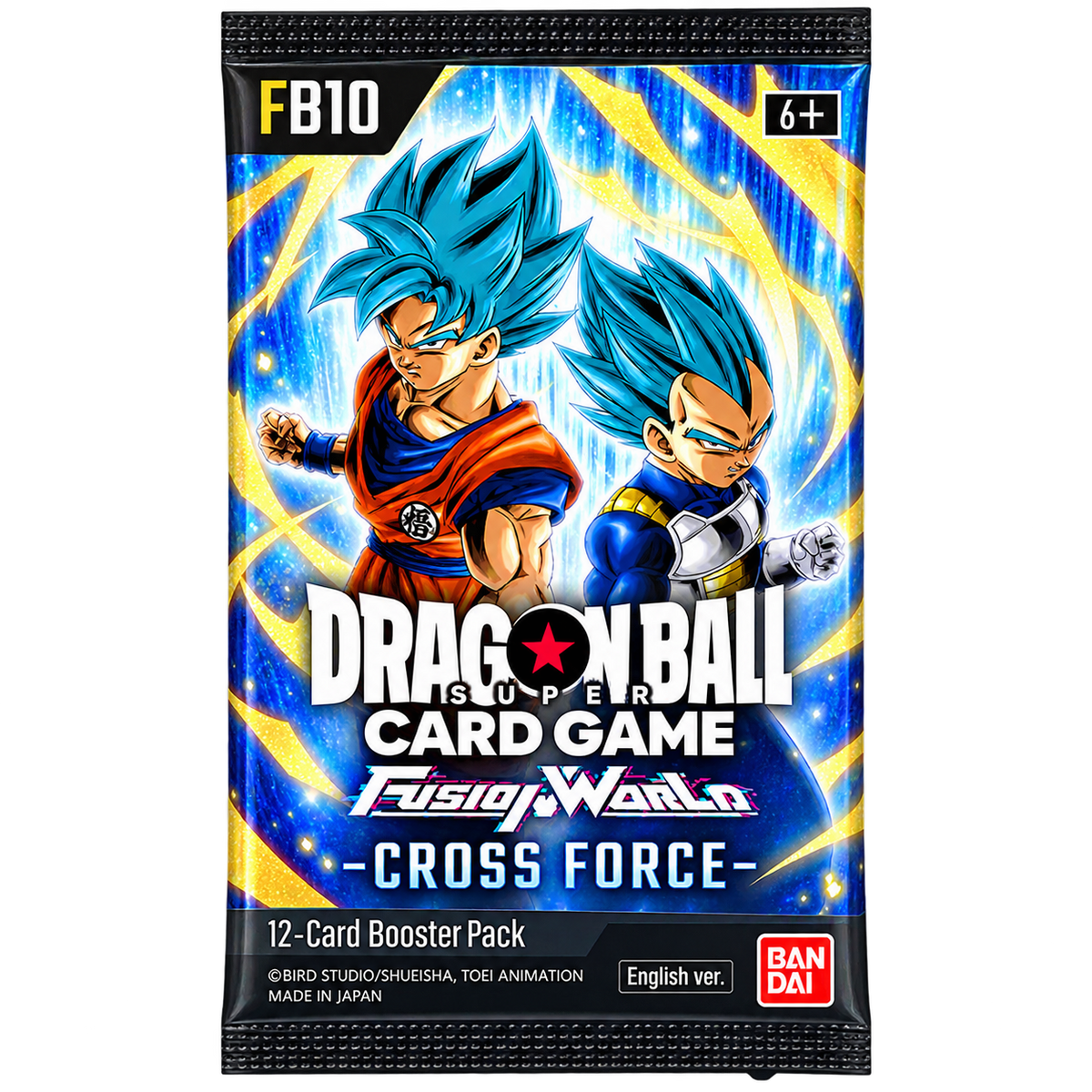 Dragon Ball Super Card Game Fusion World – FB10 Cross Force Booster Display | Englisch