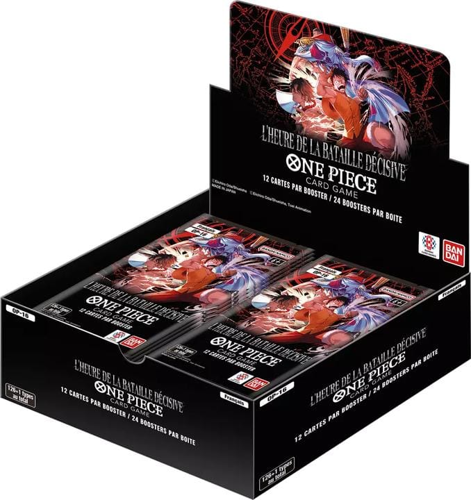 One Piece Card Game OP-16 – L’Heure de la Bataille Décisive Booster Display | 24 Booster